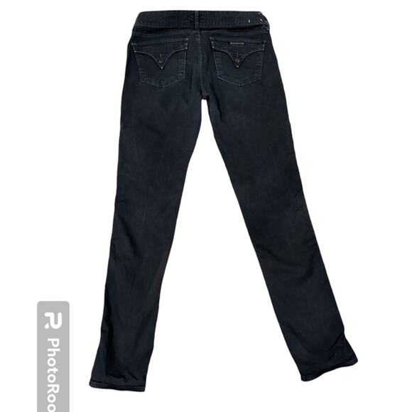 Hudson collin skinny jeans black 29 - Picture 4 of 4